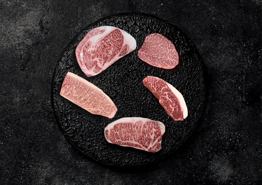 A5 Experience Set (Ribeye, Striploin, Filet Mignon, Picanha & Top Sirloin)