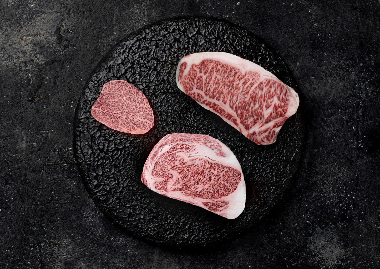 A5 Loin Set (Ribeye, Striploin & Filet Mignon)